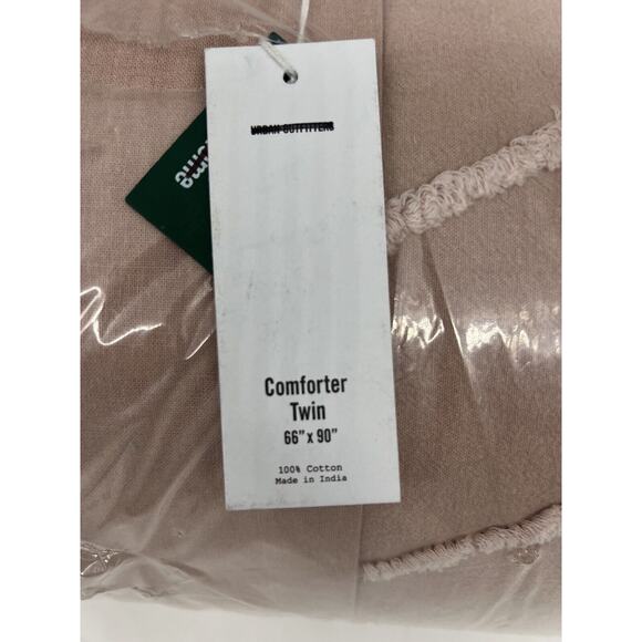 Urban Outfitters Margot Tufted Floral Comforter Twin Only Pink - Picture 3 of 5